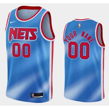 Herren NBA Brooklyn Nets Trikot Benutzerdefinierte Nike 2020-2021 Hardwood Classics Swingman